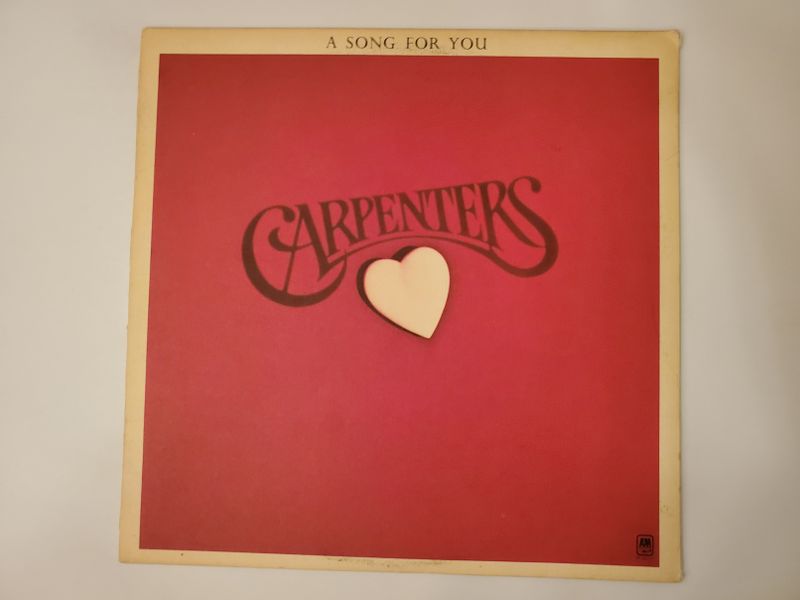 Carpenters A Song for You vinyl record